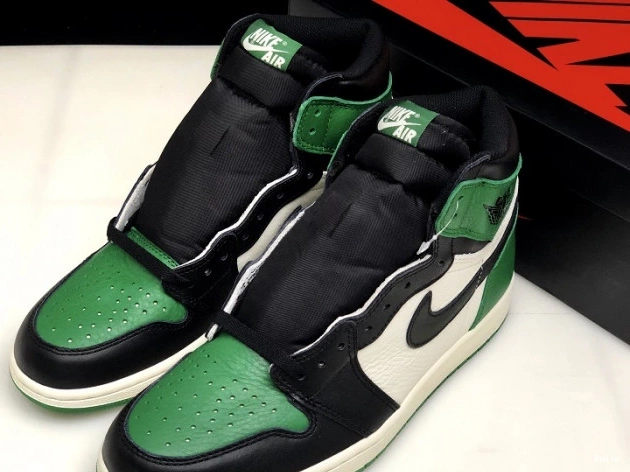 Bmlin shoes NRG Pine Green OG High 555088-302 Sail-Black Jordan 1 Air 0817